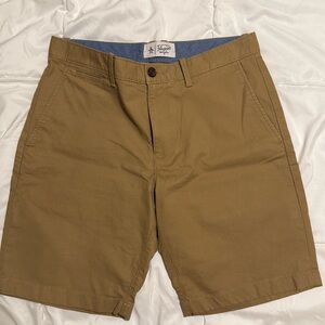 Mens Original Penguin Chino Shorts - Natural Size 32